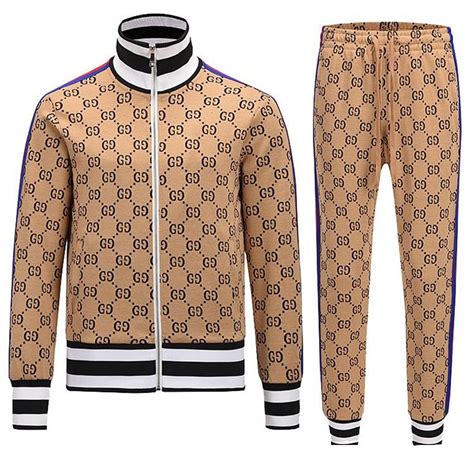 gucci tracksuit men's sale|men's Gucci tracksuit for sale.